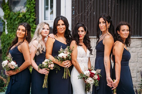 bridesmaids at port colborne marina