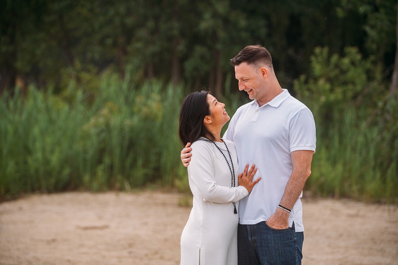 couple looking at each other