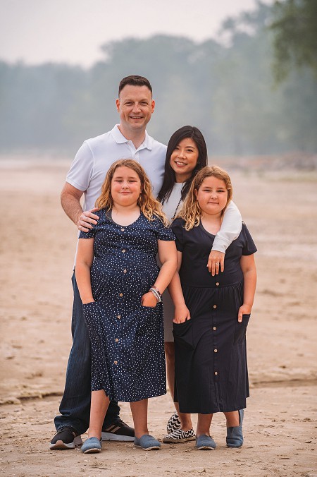 waverly beach family portraits