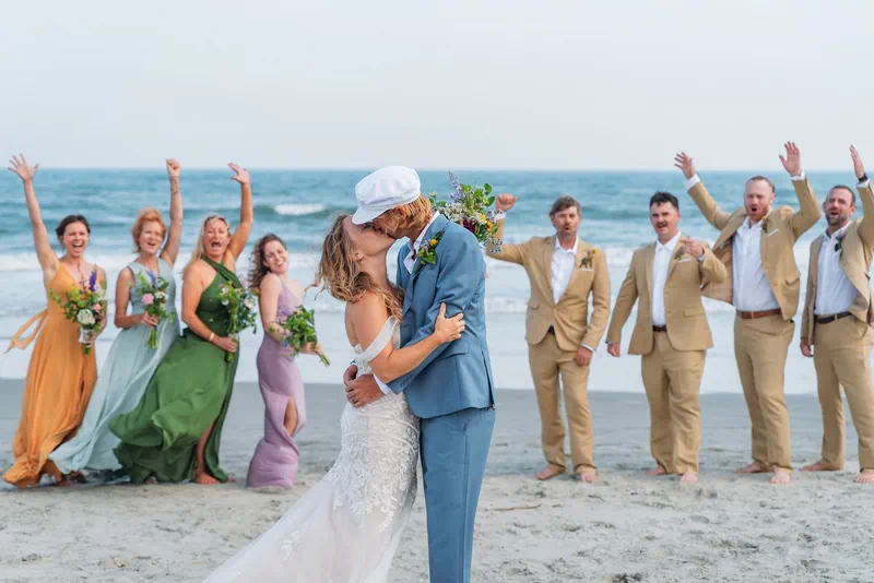 Folly Beach wedding photography