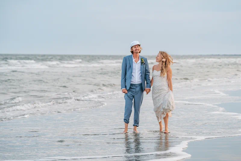 Folly Beach wedding photography