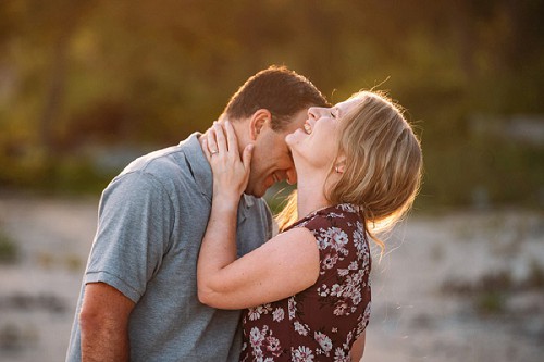 niagara beach engagement