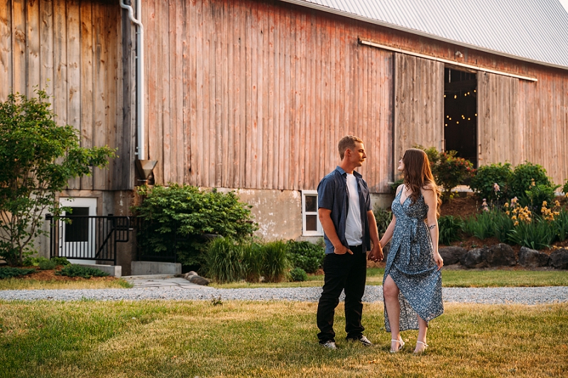 couple holding hands at kehoe and kin