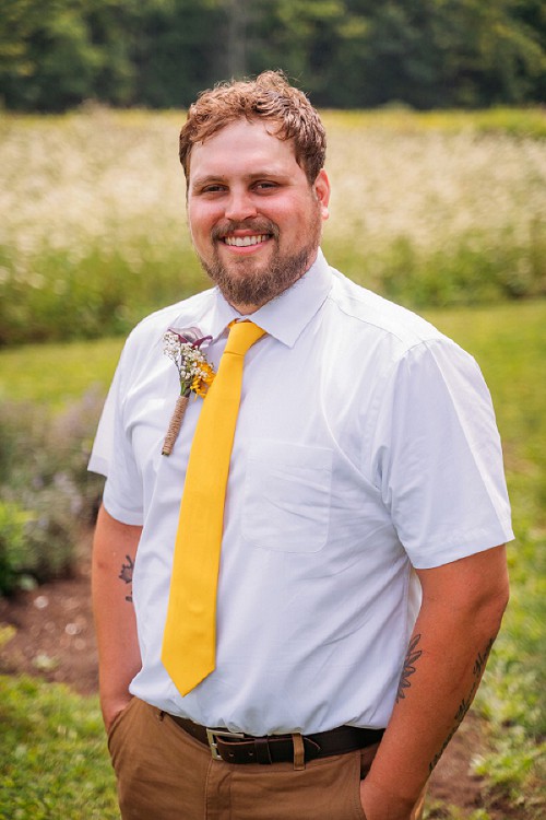 portrait of groom