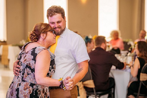 mother and son first dance