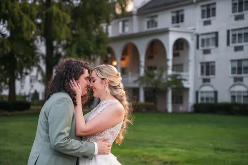 romantic wedding at madison hotel in new jersey