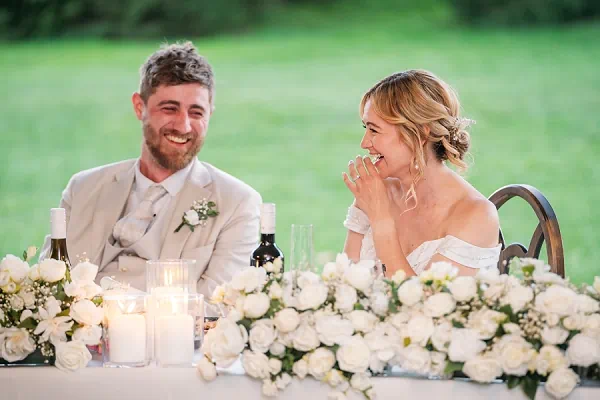 reception at sue ann winery